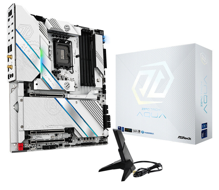Asrock Z890 Taichi AQUA Intel Z890 LGA 1851 (Socket V1) Utökad ATX
