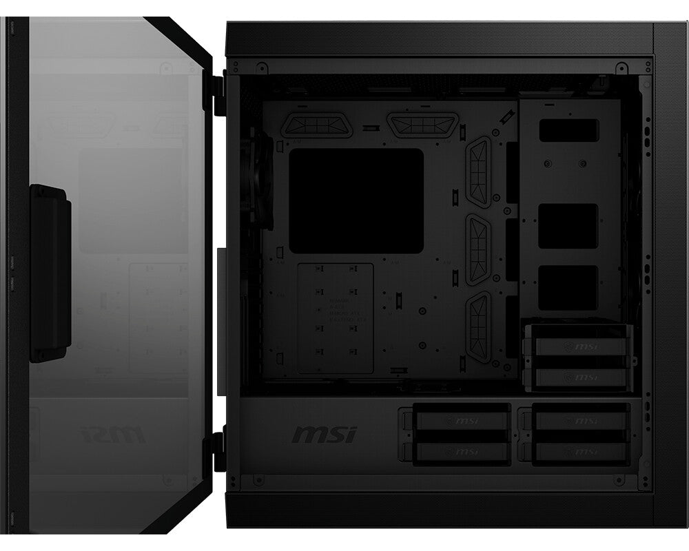 MSI MPG SEKIRA 500P datorväskor Midi Tower Svart