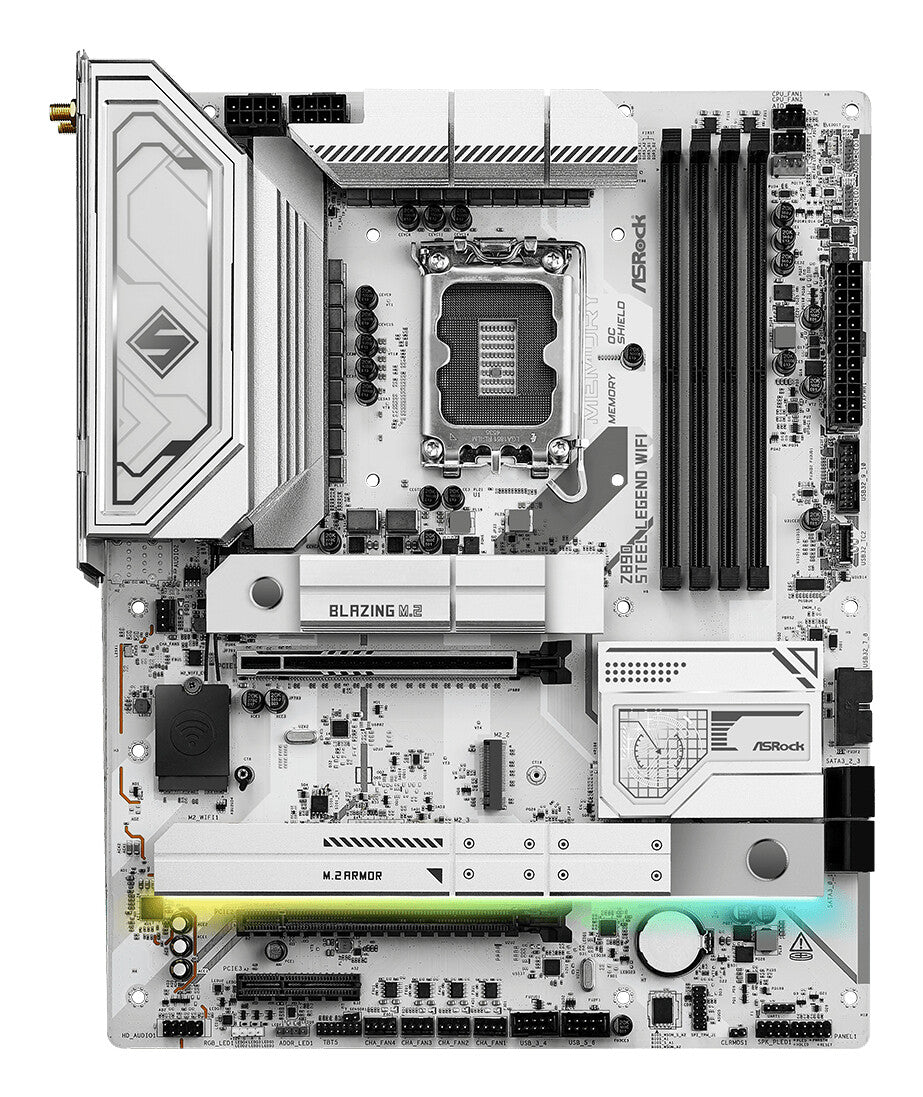 Asrock Z890 Steel Legend WiFi Intel Z890 LGA 1851 (Socket V1) ATX