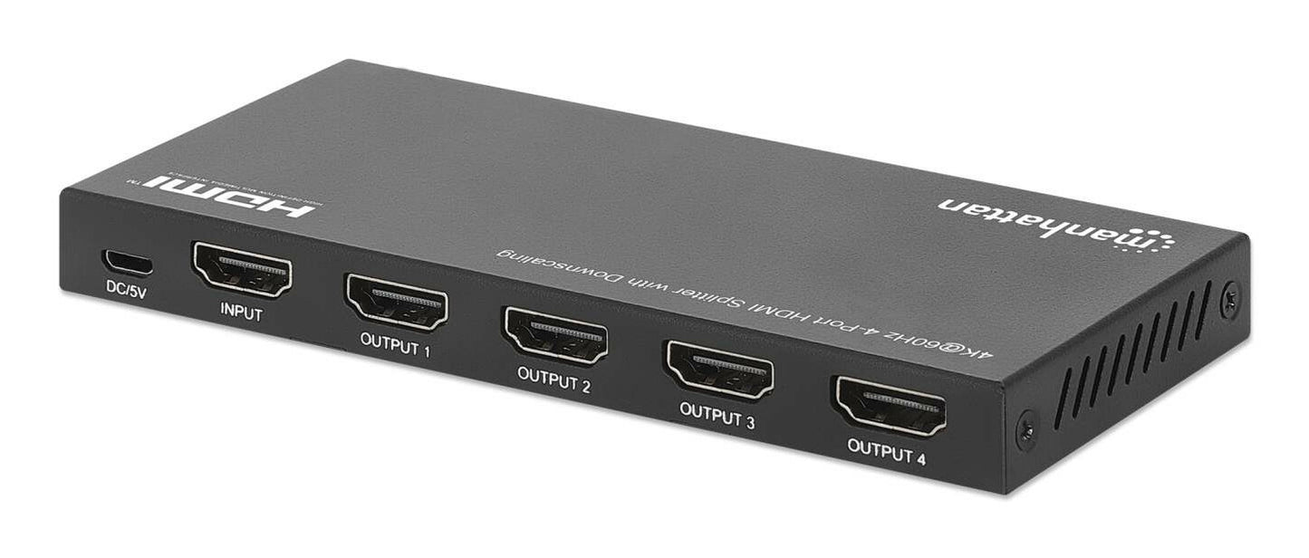 Manhattan 208369 bilddelare HDMI 4x HDMI