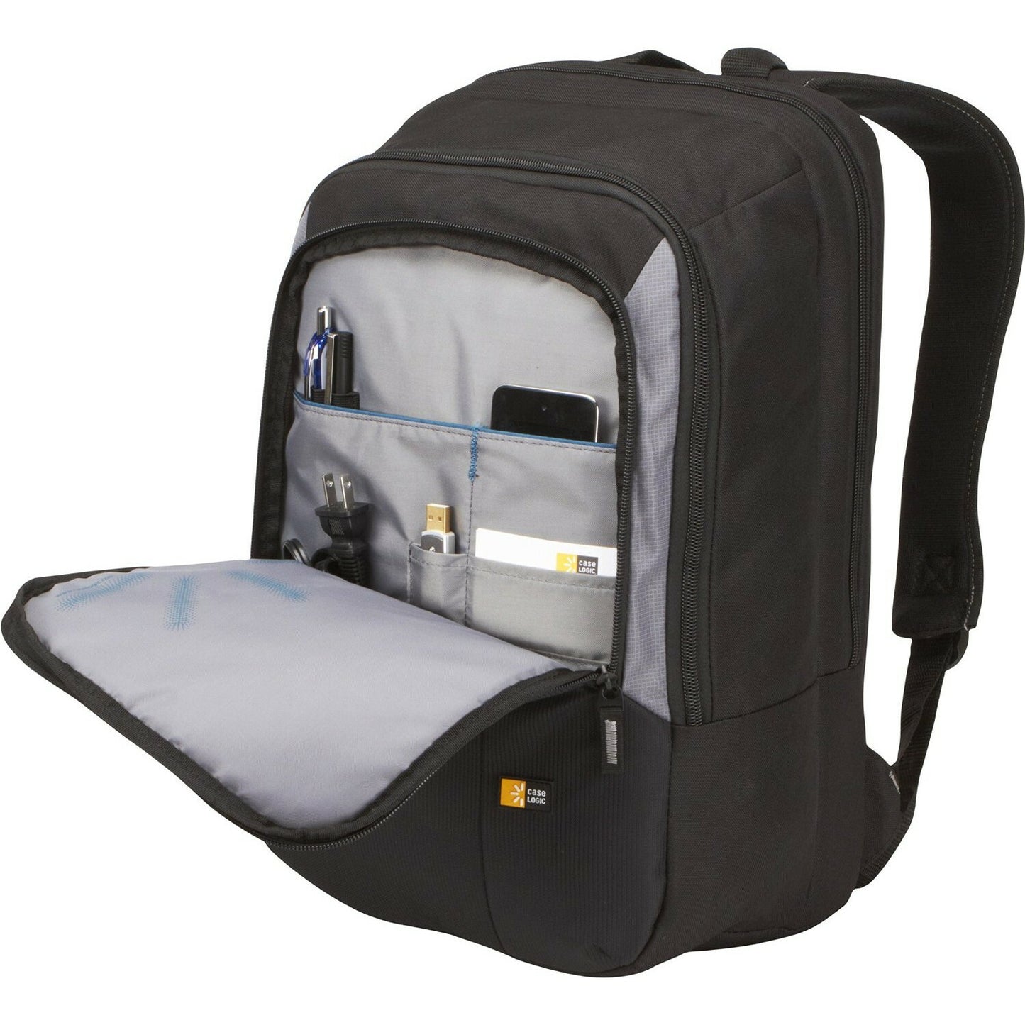 Case Logic VNB-217 Black 43,2 cm (17") Ryggsäcksfodral Svart