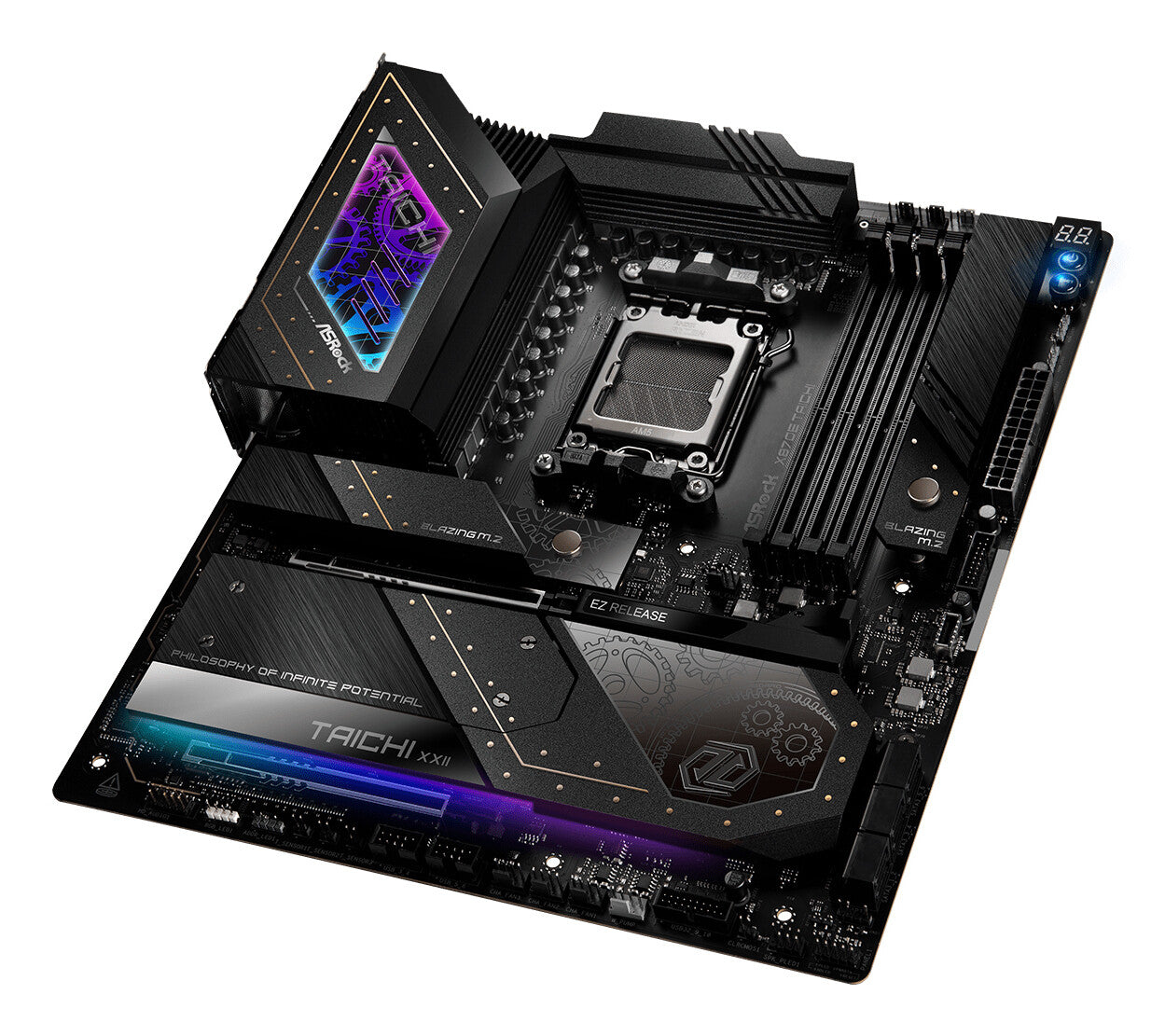 Asrock X870E Taichi AMD X870E AM5-sockel Utökad ATX