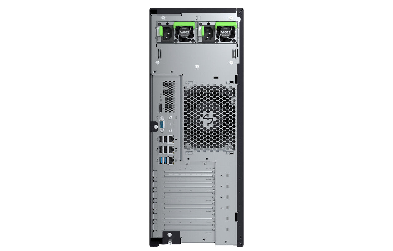 Fujitsu PRIMERGY TX1330 M5 servrar Tower Intel Xeon E E-2388G 3,2 GHz 32 GB DDR4-SDRAM 500 W