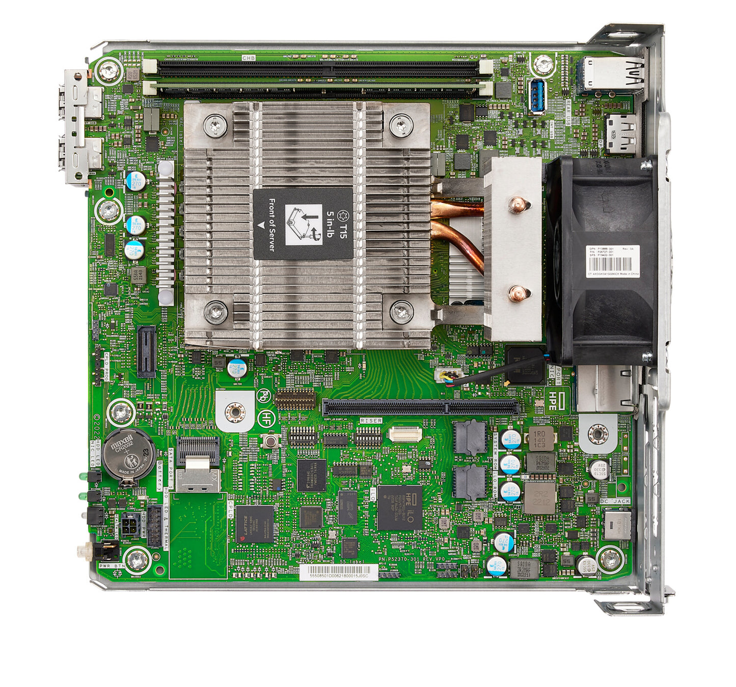 HPE ProLiant MicroServer Gen10+ v2 servrar 0 GB Ultra Micro Tower Intel® Pentium® Gold G6405 4,1 GHz 16 GB DDR4-SDRAM 180 W