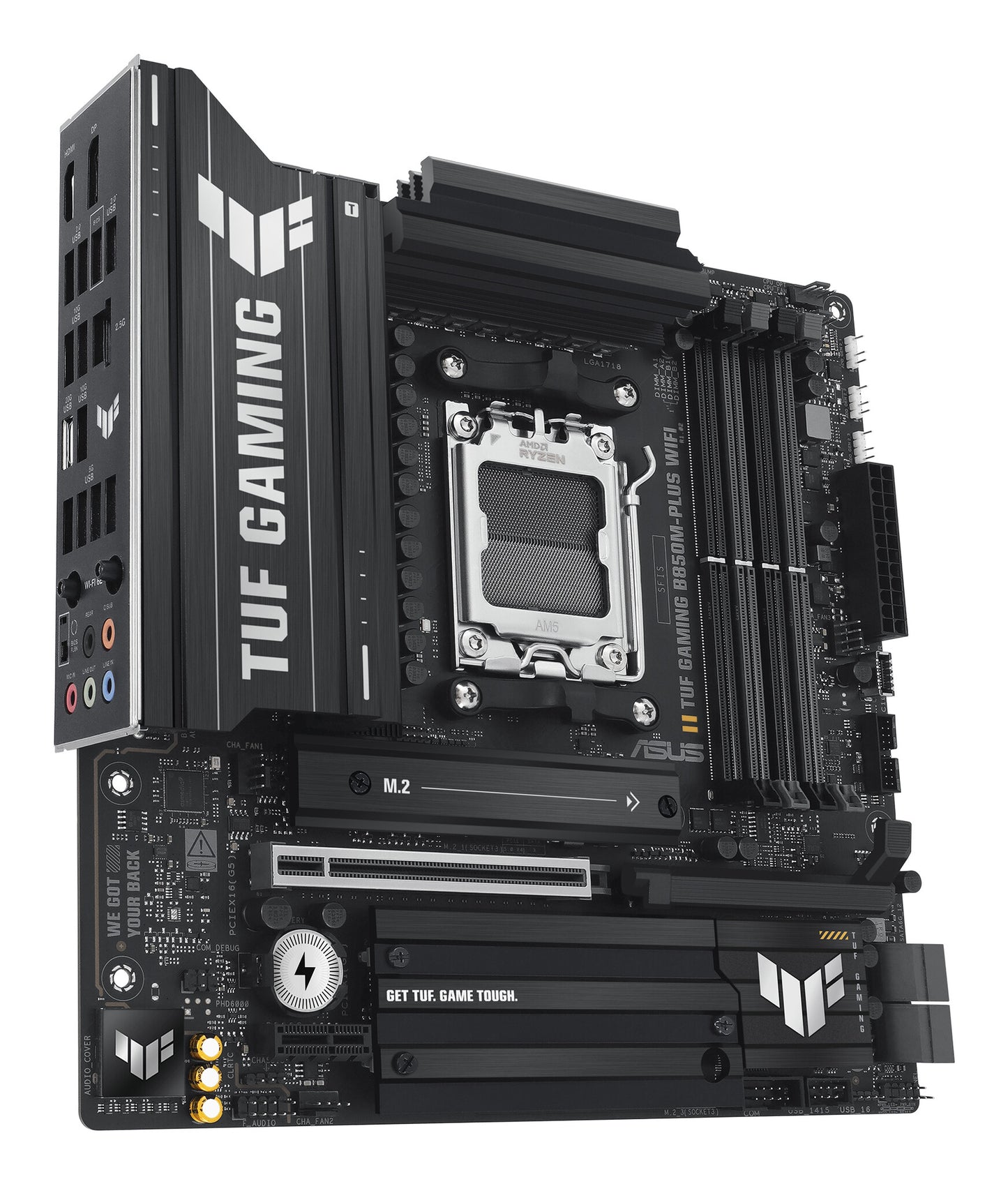ASUS TUF GAMING B850M-PLUS WIFI AMD B850 AM5-sockel micro ATX