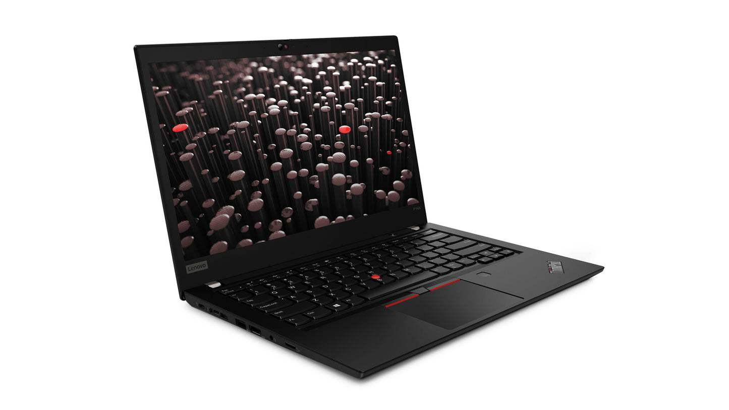 T1A Lenovo ThinkPad P14s Gen 1 Refurbished Intel® Core™ i5 i5-10310U Mobil arbetsstation 35,6 cm (14") Full HD 16 GB DDR4-SDRAM 256 GB SSD Wi-Fi 6 (802.11ax) Windows 10 Pro Svart