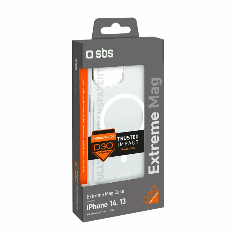 SBS TED3OMAGCOVIP1461 mobiltelefonfodral 15,5 cm (6.1") Mobilskal Transparent