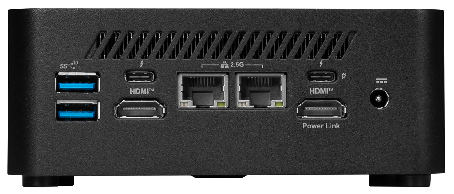 MSI Cubi NUC 1MG-022XDE Intel Core 5 120U 8 GB DDR5-SDRAM 512 GB SSD Mini PC Mini-PC Svart