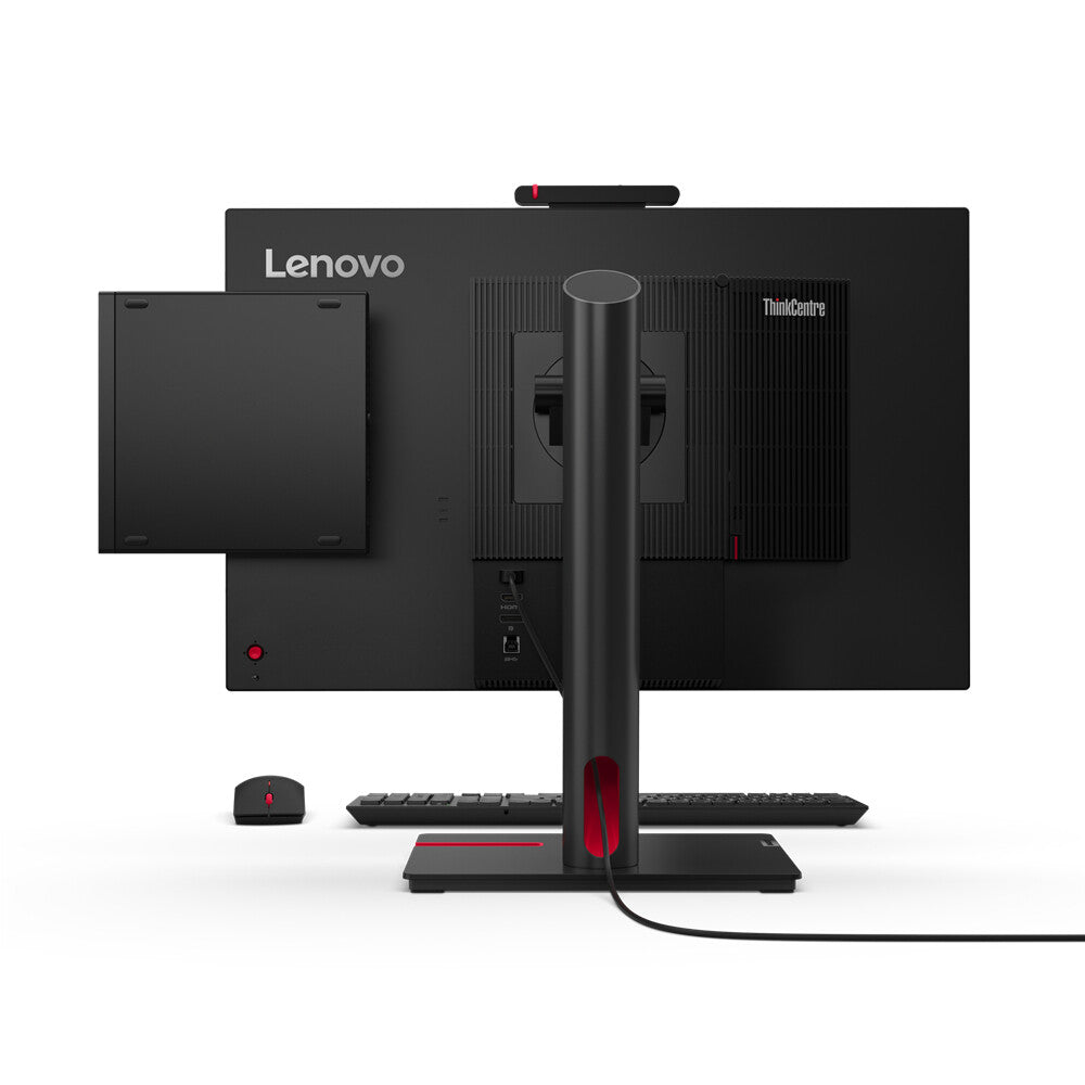 Lenovo ThinkCentre M70q Gen 5 Intel® Core™ i3 i3-14100T 8 GB DDR5-SDRAM 256 GB SSD Windows 11 Pro Mini PC Mini-PC Svart