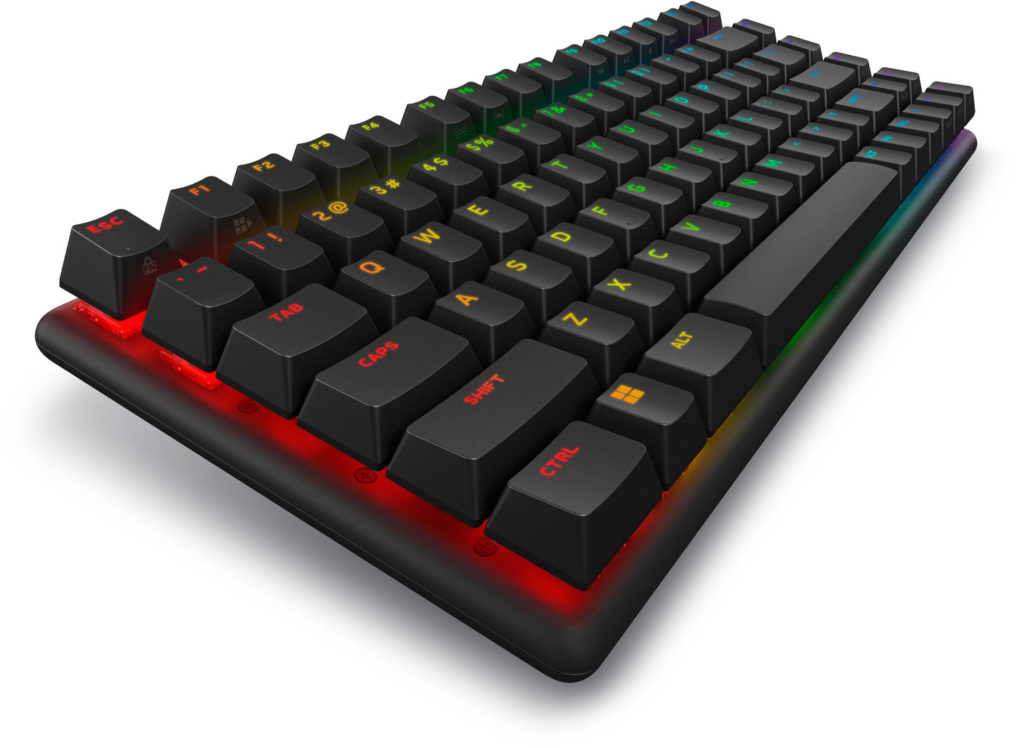 Alienware Pro Wireless Gaming Keyboard tangentbord Spela USB + RF Wireless + Bluetooth Svart