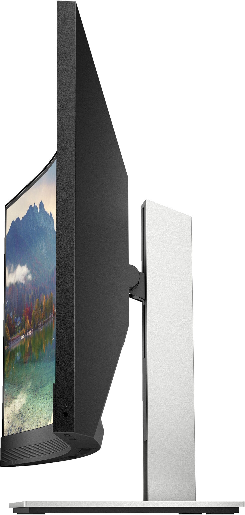 HP E34m G4 välvd WQHD-USB-C-bildskärm för konferenssamtal