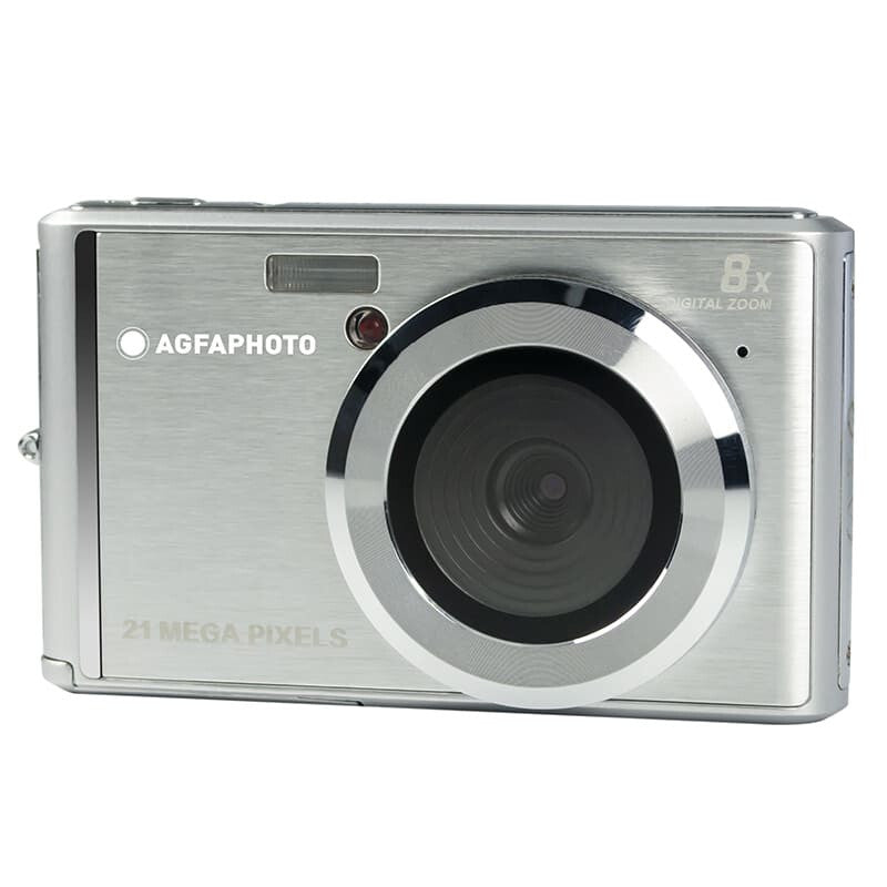 AgfaPhoto Compact Realishot DC5200 Kompaktkamera 21 MP CMOS 5616 x 3744 pixlar Grå