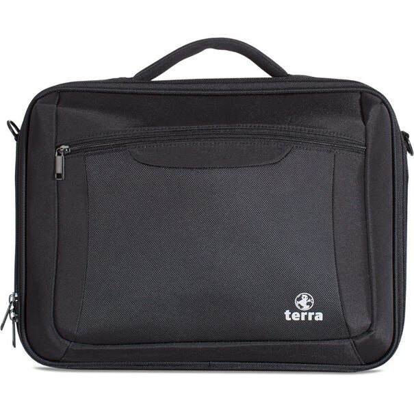 TERRA 1519280 väskor bärbara datorer 35,8 cm (14.1") Kantskydd Svart
