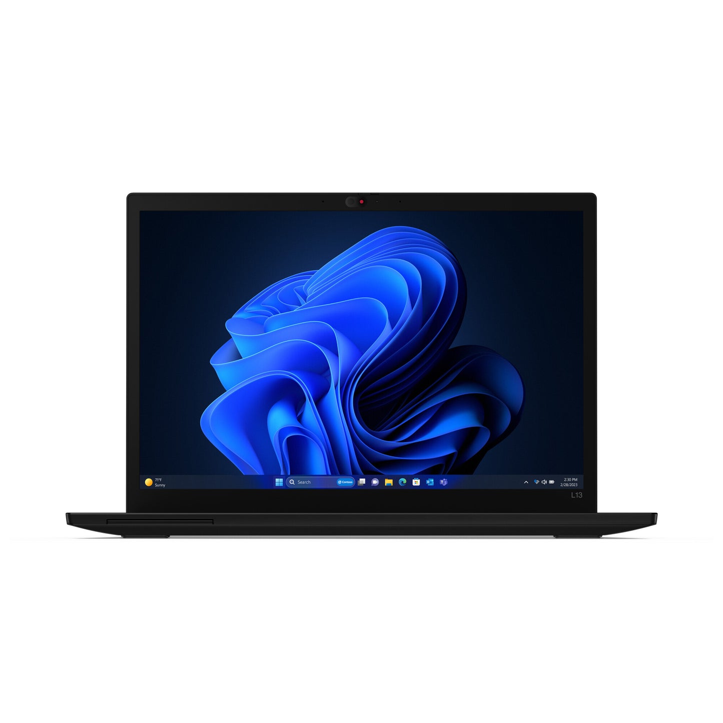 Lenovo ThinkPad L13 Gen 5 (Intel) Intel Core Ultra 5 125U Bärbar dator 33,8 cm (13.3") WUXGA 16 GB LPDDR5-SDRAM 512 GB SSD Wi-Fi 6E (802.11ax) Windows 11 Pro Engelsk Svart