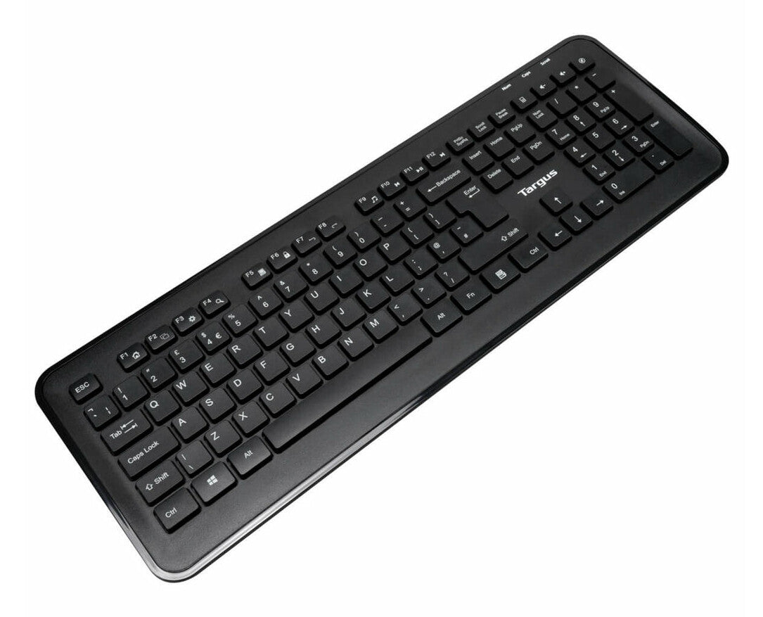 Targus AKM610NO tangentbord Mus inkluderad Universal RF Trådlös QWERTY Nordic Svart