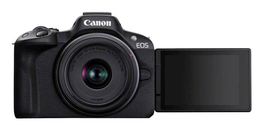 Canon EOS R50 Mirrorless Camera Content Creator Kit MILC 24,2 MP CMOS 6000 x 4000 pixlar Svart