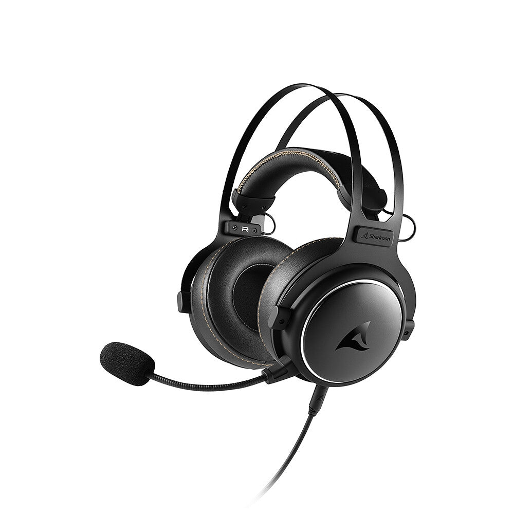 Sharkoon SKILLER SGH50 Headset Kabel Huvudband Spela Svart
