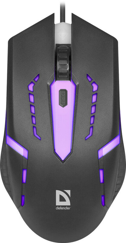 Defender FLASH MB-600L datormöss Spela Ambidextrous USB Type-A Optisk 1200 DPI