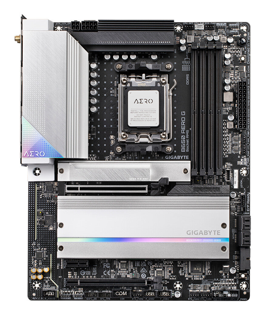 GIGABYTE B650 AERO G moderkort AMD B650 AM5-sockel ATX