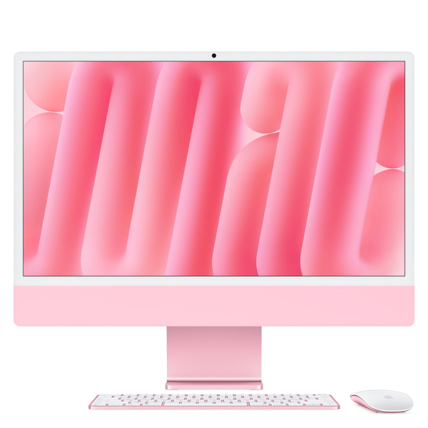 Apple iMac Apple M M4 59,7 cm (23.5") 4480 x 2520 pixlar Allt-i-ett-dator 16 GB 512 GB SSD macOS Sequoia Wi-Fi 6E (802.11ax) Rosa