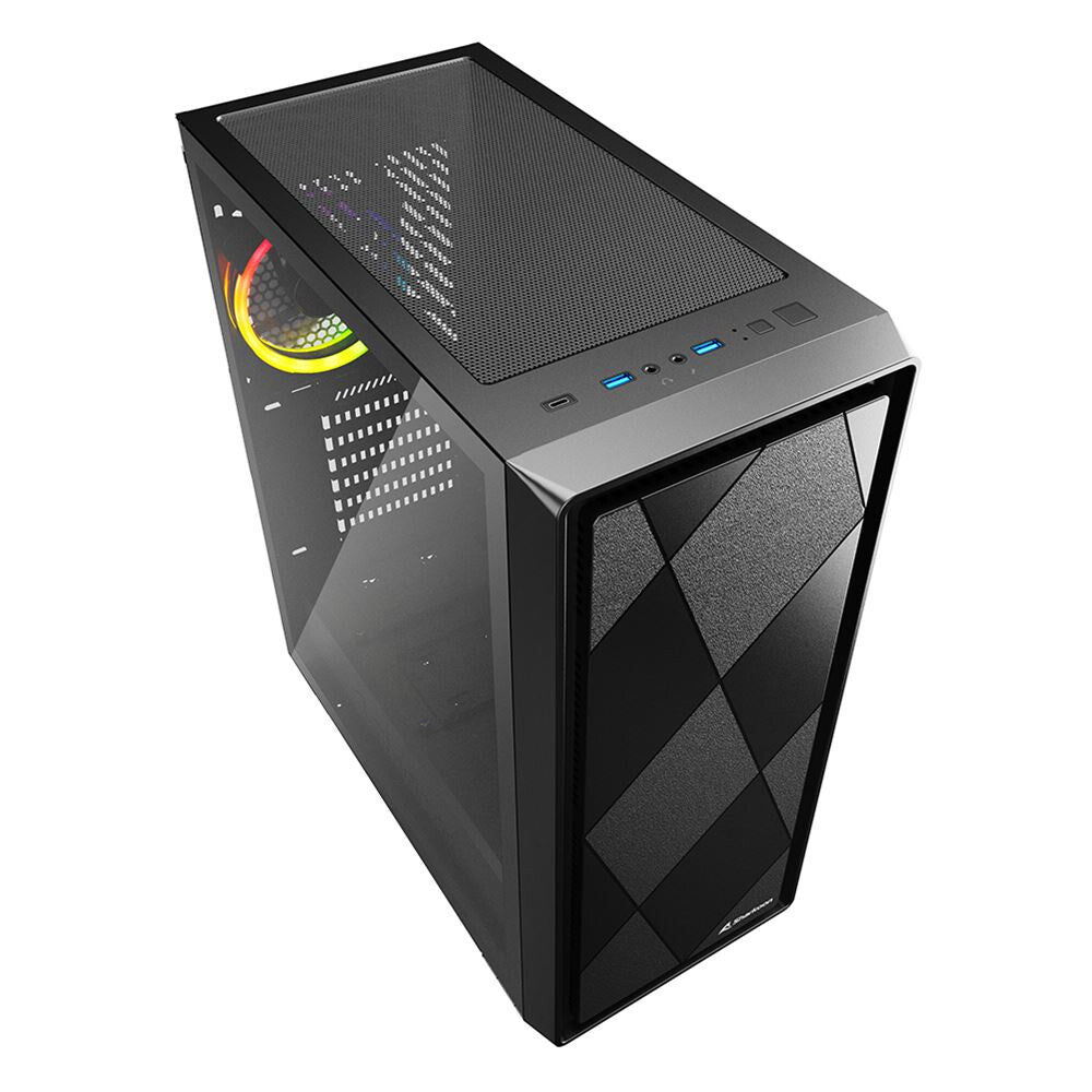 Sharkoon VS8 RGB Midi Tower Svart