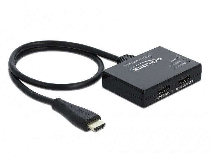 DeLOCK 87747 bilddelare HDMI 2x HDMI