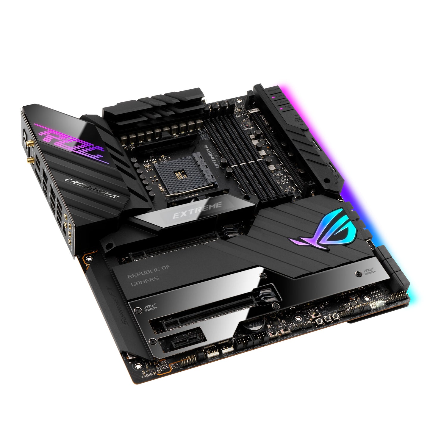 ASUS ROG Crosshair VIII Extreme AMD X570 Uttag AM4 Utökad ATX