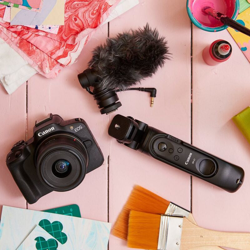 Canon EOS R50 Mirrorless Camera Content Creator Kit MILC 24,2 MP CMOS 6000 x 4000 pixlar Svart