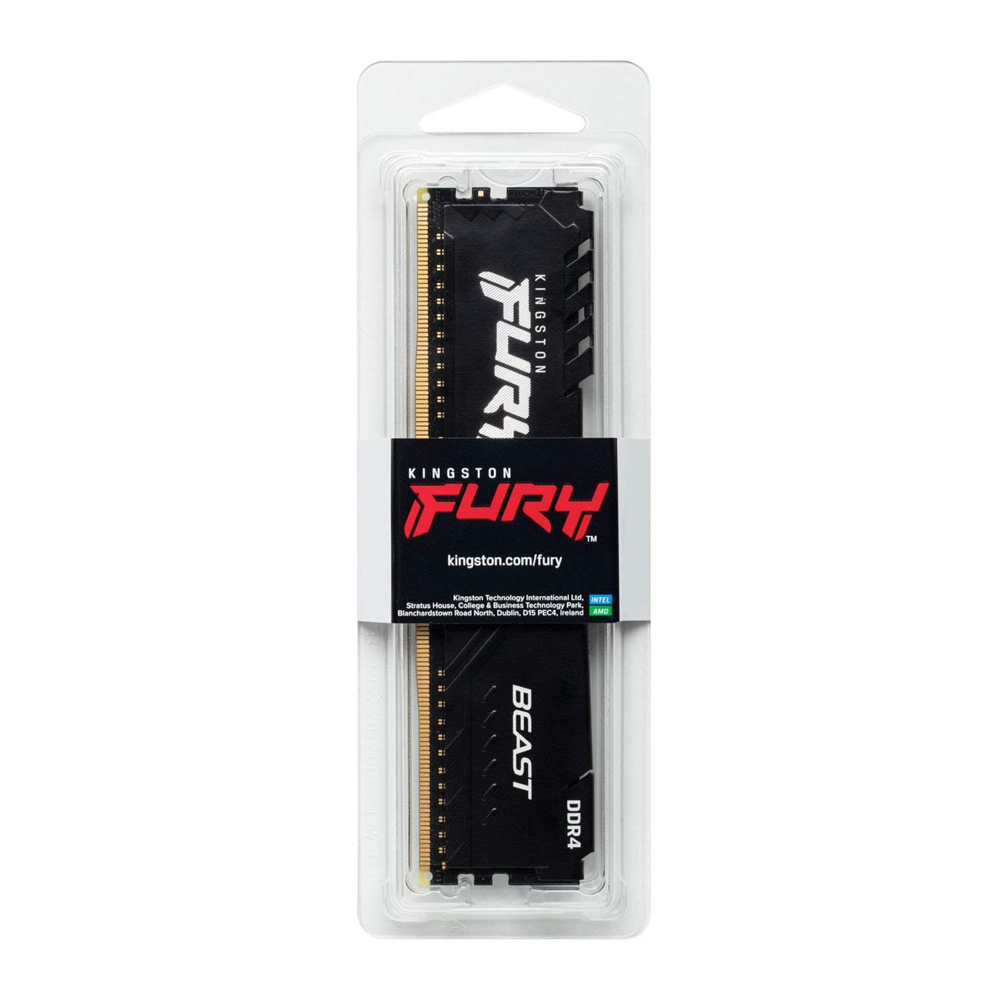 Kingston Technology FURY Beast RAM-minnen 16 GB 1 x 16 GB DDR4 3600 MT/s