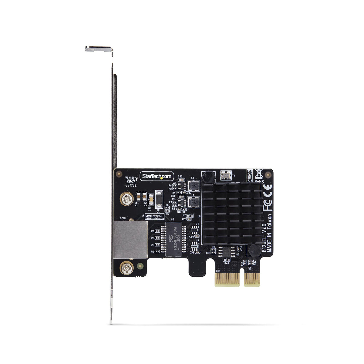 StarTech.com 1-ports 5G Gigabit PCIe-kortadapter för nätverk, 5G/2,5G/1G/100M/10M PCI Express LAN-kort, Realtek RTL8126, Windows och Linux, TAA-kompatibelt