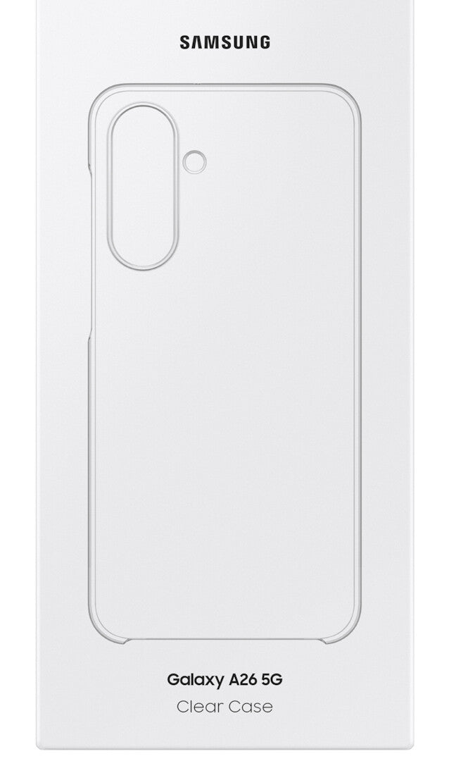 Samsung EF-QA266 mobiltelefonfodral 17 cm (6.7") Omslag Transparent