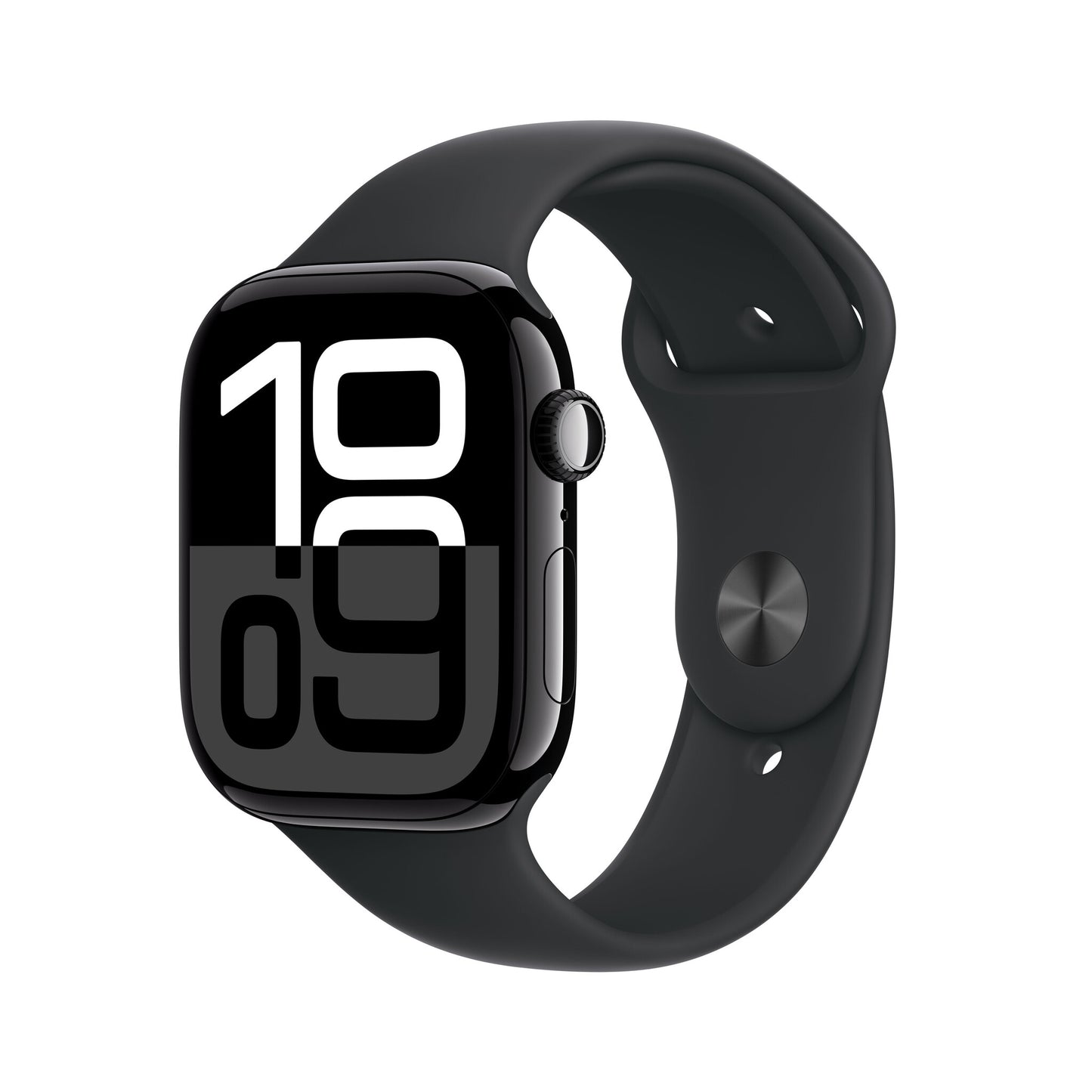 Apple Watch Series 10 OLED 46 mm Digital 416 x 496 pixlar Pekskärm 4G Svart Wi-Fi GPS