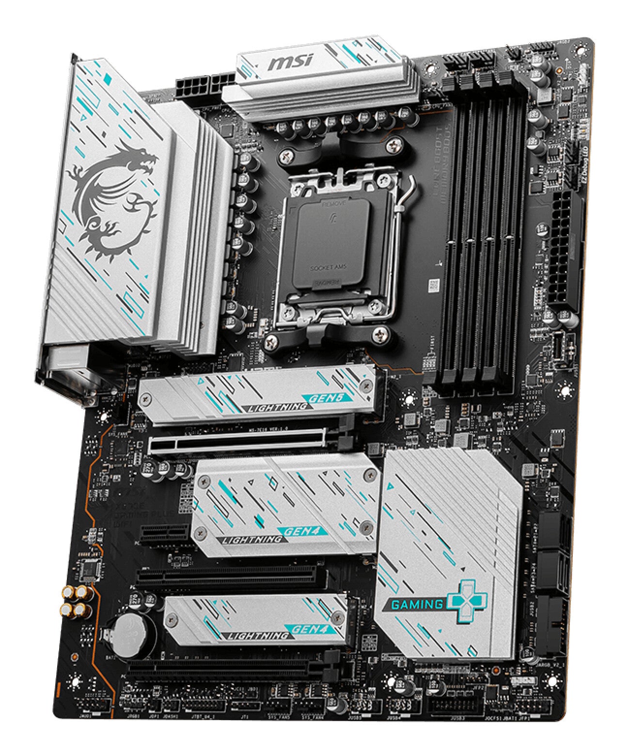 MSI X670E GAMING PLUS WIFI moderkort AMD X670 AM5-sockel ATX