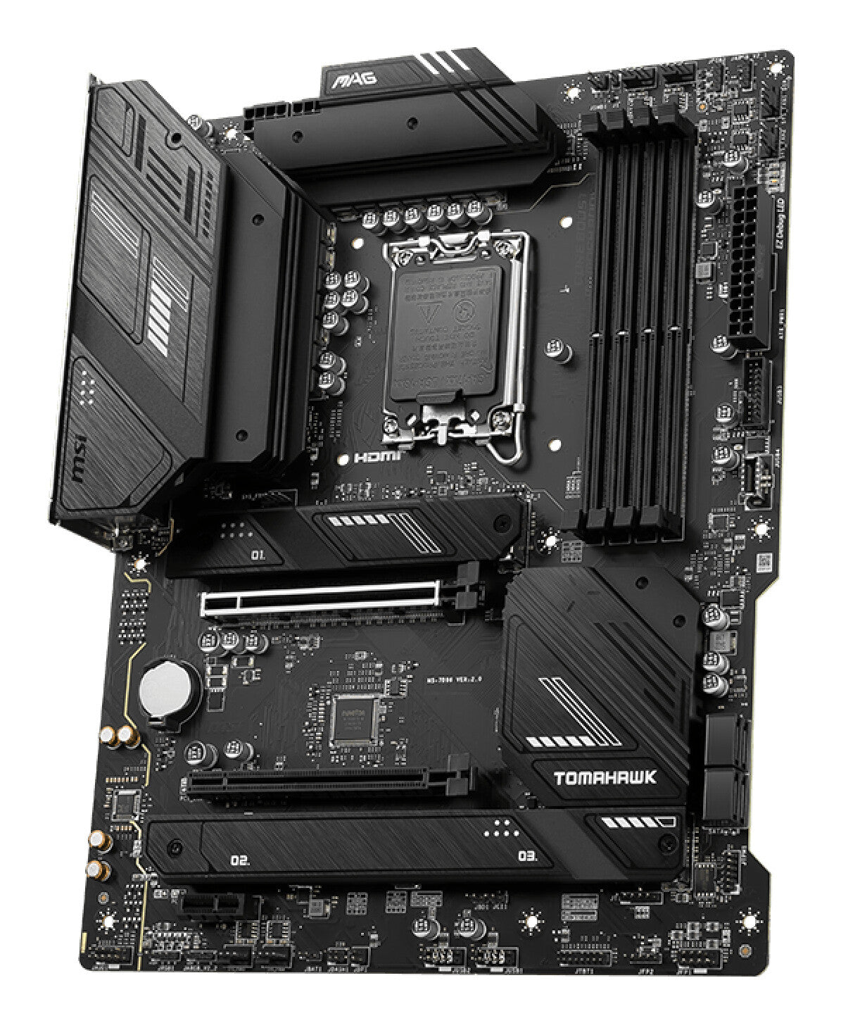 MSI MAG B760 TOMAHAWK WIFI moderkort LGA 1700 ATX