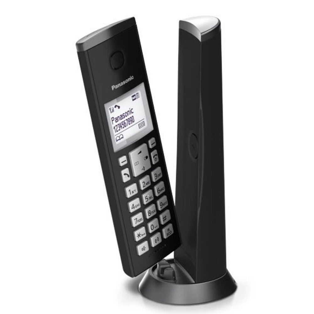 Panasonic KX-TGK220 DECT-telefon Namn och uppringnings-ID Svart