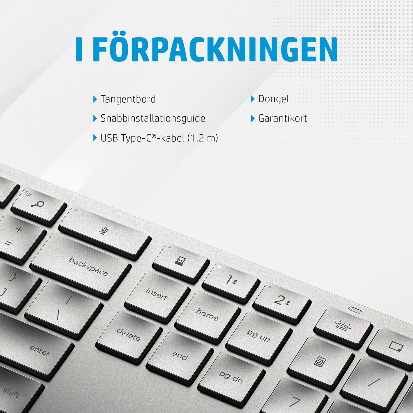 HP 970 programmerbart trådlöst tangentbord 970 programmerbart trådlöst tangentbord