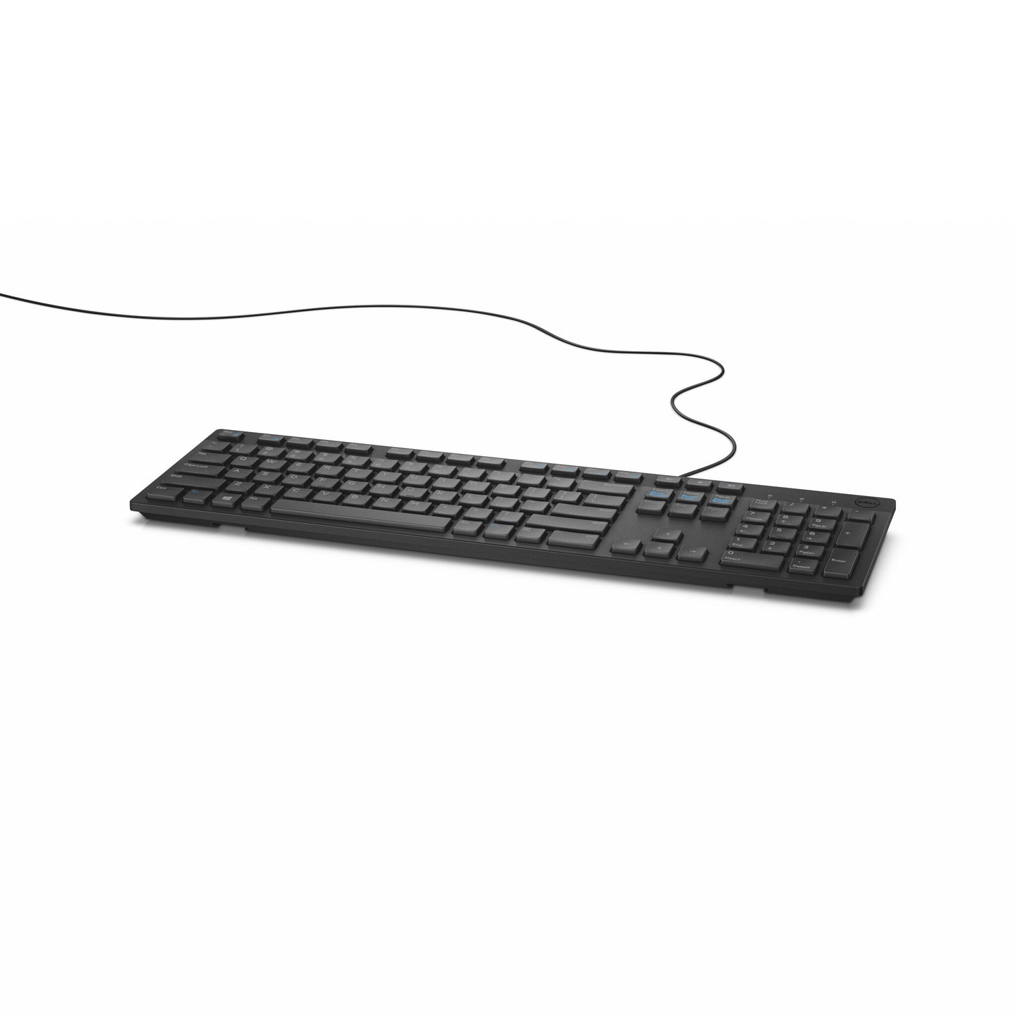 DELL trådbundet tangentbord – KB216 - USA internationell (QWERTY) - svart - (RTL BOX)