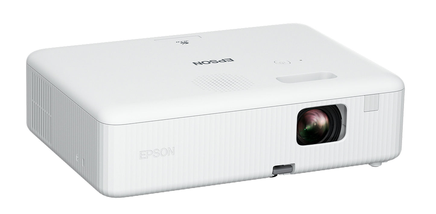 Epson CO-W01 3000 ANSI-lumen 3LCD WXGA (1200x800) Svart, Vit