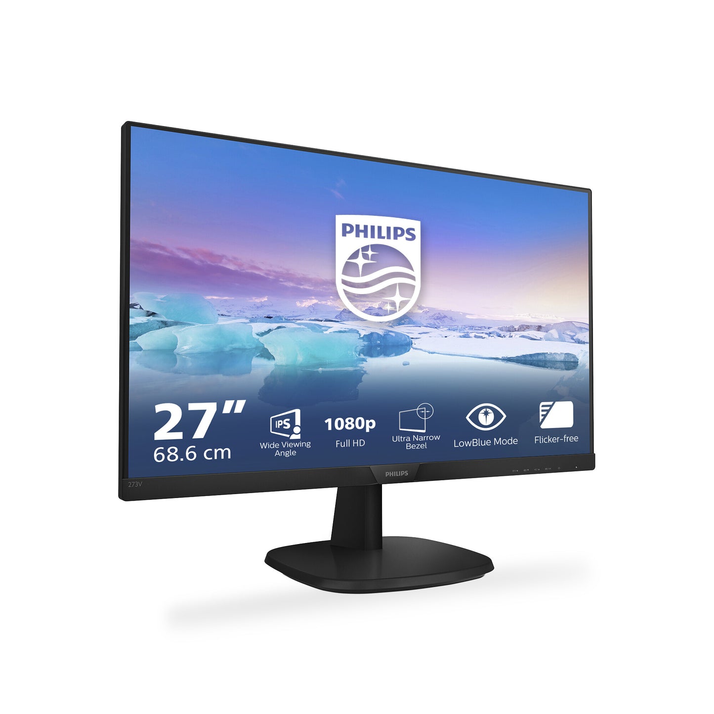 Philips V Line LCD-skärm med Full HD 273V7QJAB/00