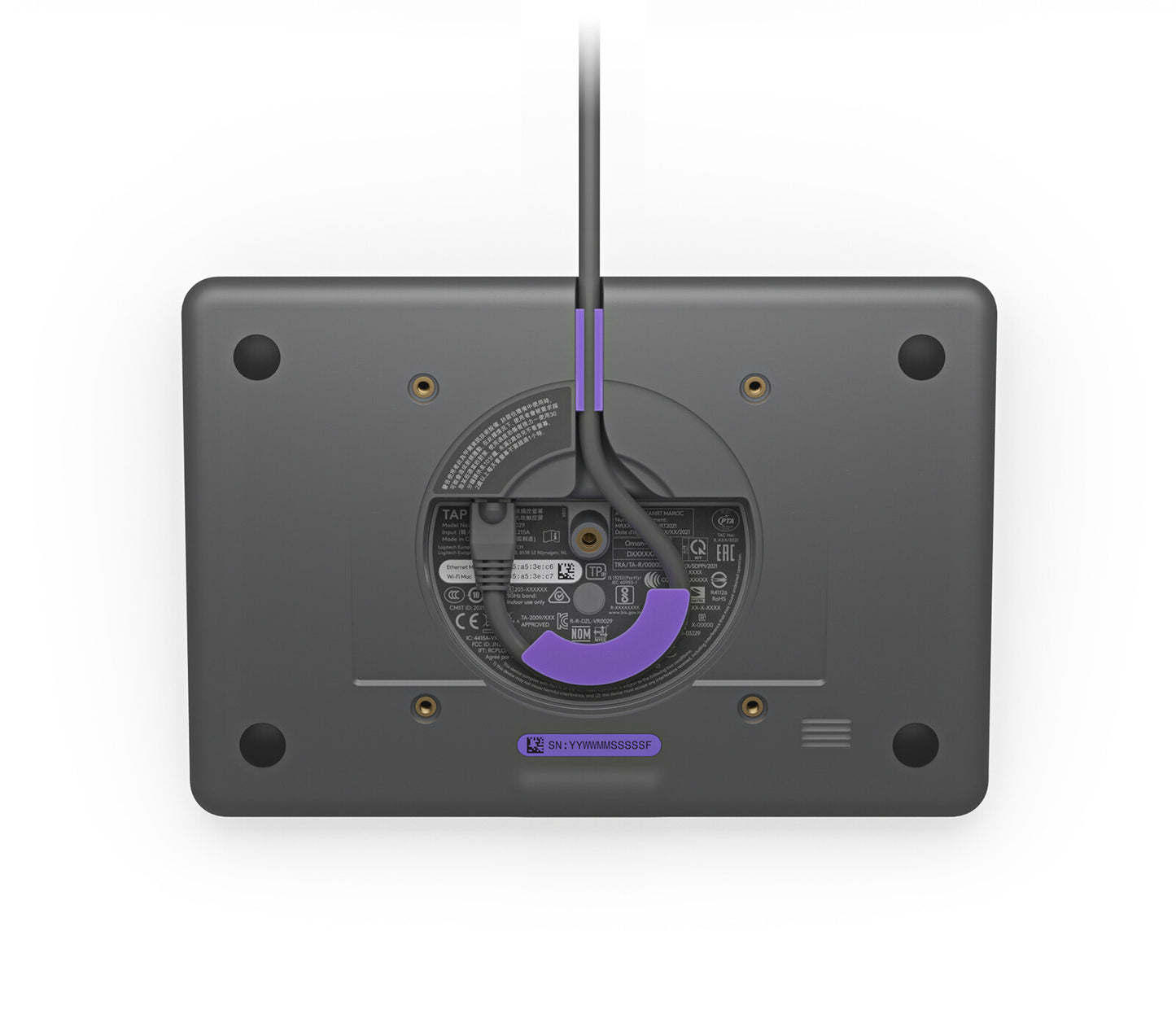 Logitech Tap IP 25,6 cm (10.1") 1280 x 800 pixlar 802.11a, 802.11b, 802.11g, Wi-Fi 4 (802.11n), Wi-Fi 5 (802.11ac) Bluetooth