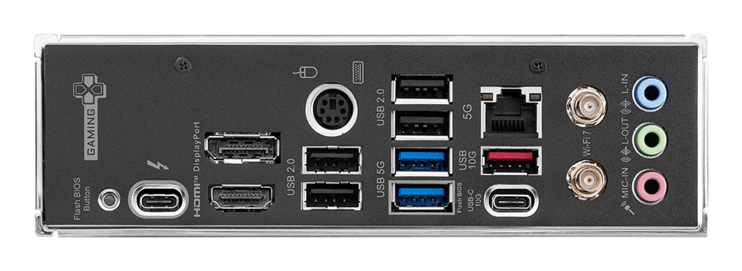 MSI Z890 GAMING PLUS WIFI moderkort Intel Z890 LGA 1851 (Socket V1) ATX
