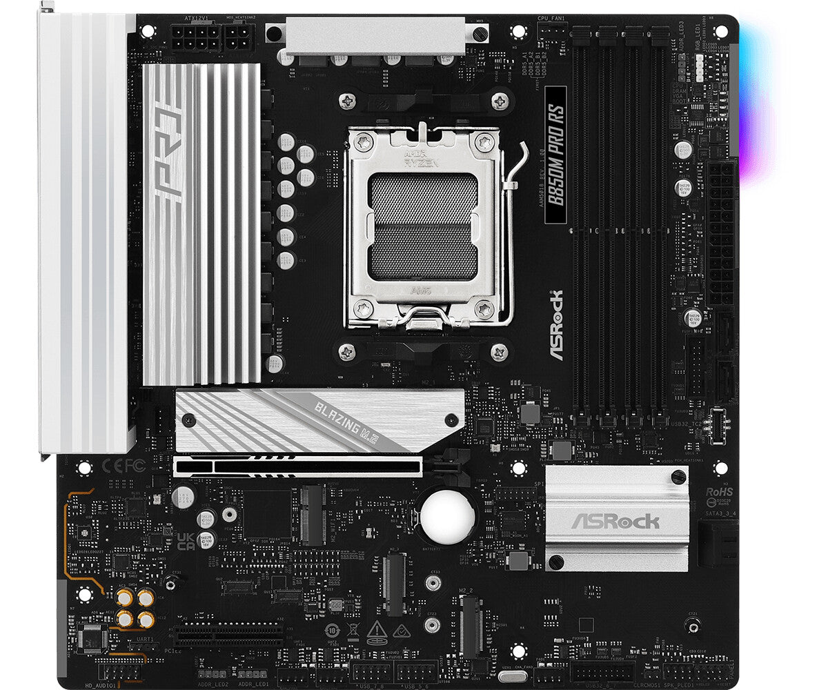 Asrock B850M Pro RS AMD B850 AM5-sockel micro ATX