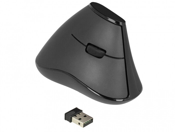 DeLOCK 12622 datormöss Kontor högerhand RF Trådlös Optisk 1000 DPI
