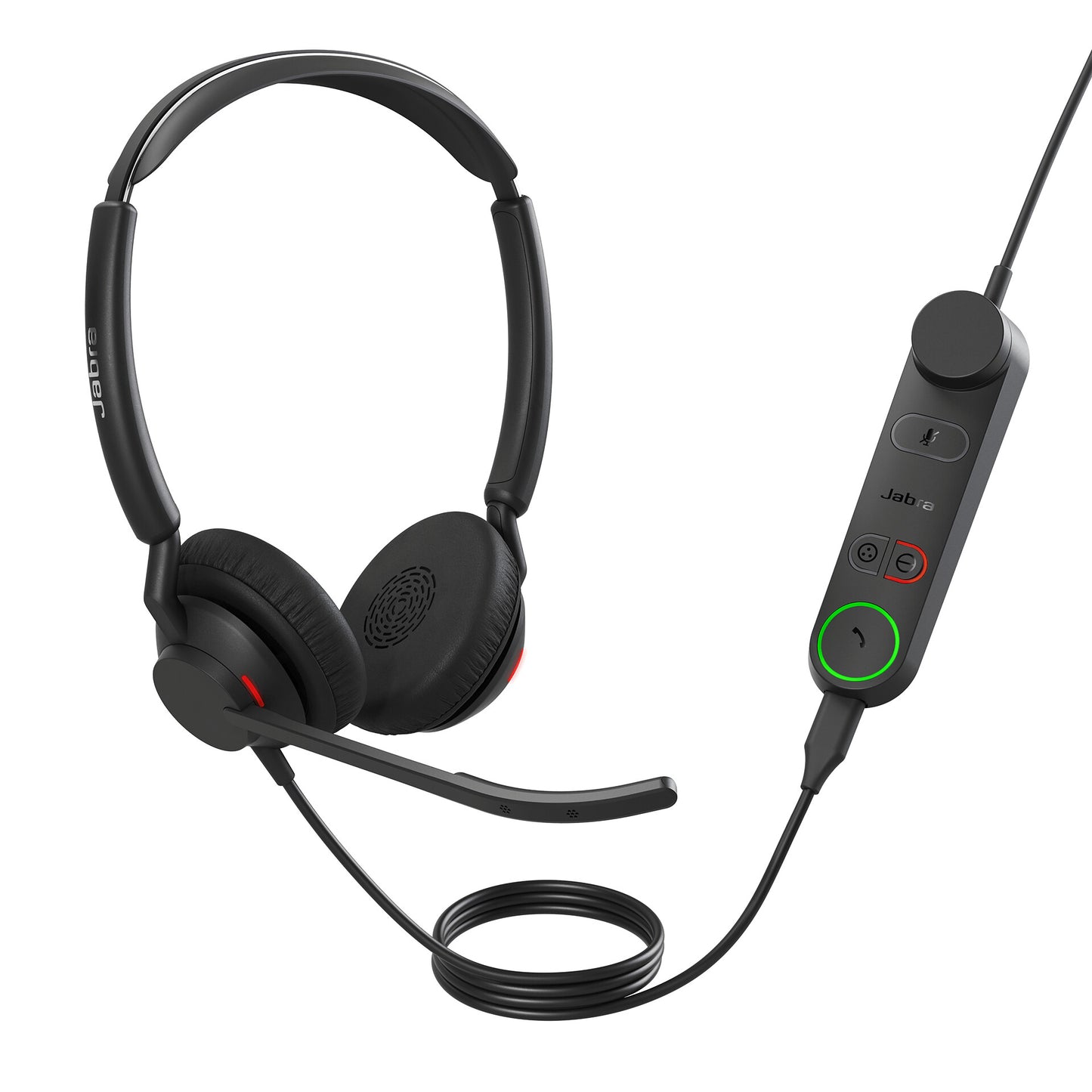 Jabra Engage 50 II Headset Kabel Huvudband Kontor/callcenter USB Type-A Svart