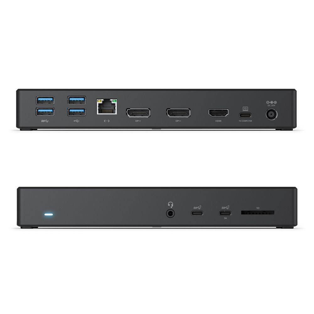 ALOGIC DUCMA3 dockningsstationer för bärbara datorer Kabel USB 3.2 Gen 1 (3.1 Gen 1) Type-C Svart