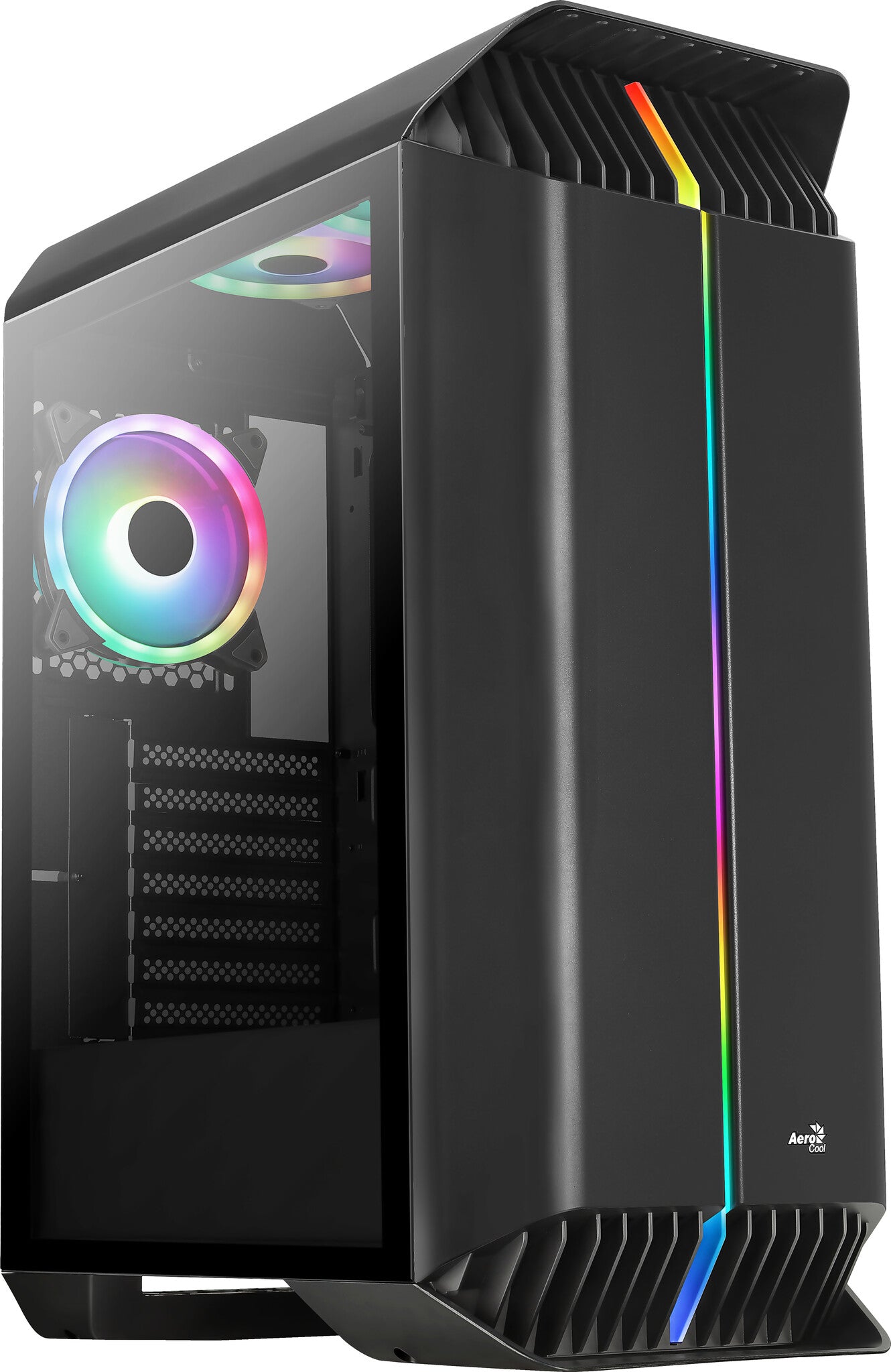 Aerocool Gladiator Duo Midi Tower Svart