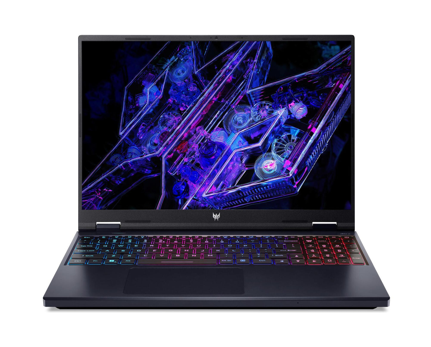 Acer Predator PHN16-72-74XC Intel® Core™ i7 i7-14650HX Bärbar dator 40,6 cm (16") WUXGA 16 GB DDR5-SDRAM 1 TB SSD NVIDIA GeForce RTX 4060 Wi-Fi 6E (802.11ax) Windows 11 Home tyska Svart