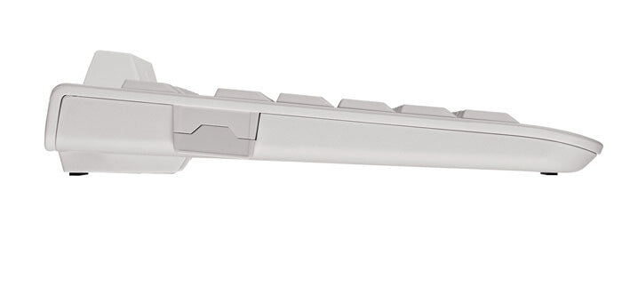 CHERRY KC 1000 SC tangentbord Universal USB AZERTY Belgiskt Vit