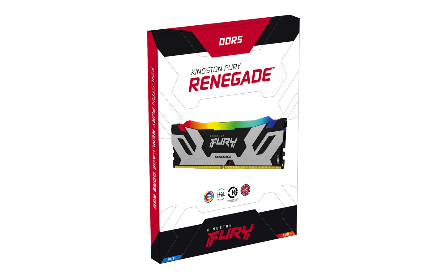 Kingston Technology FURY Renegade RGB RAM-minnen 64 GB 2 x 32 GB DDR5 6000 MT/s