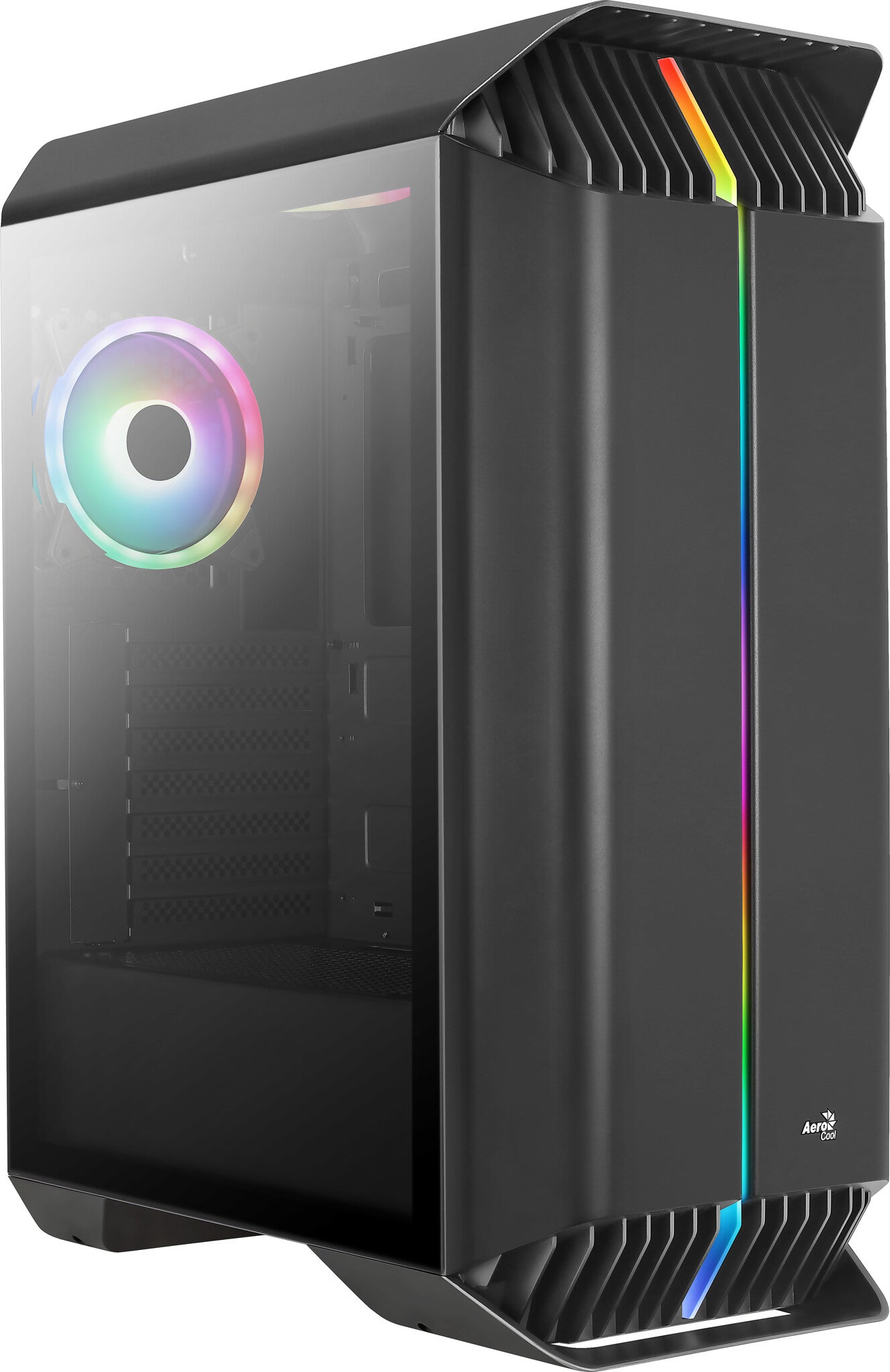 Aerocool Gladiator Duo Midi Tower Svart